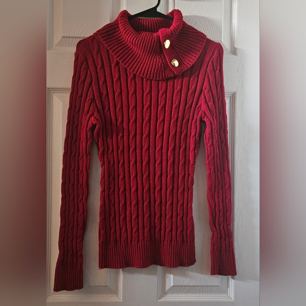 Susie Rose Cable Knit Sweater